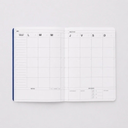 PLANNER MENSUAL 19X25 TAPA BLANDA PATRIO