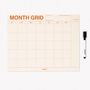 PLANNER MENSUAL IMANTADO 25X35 MINIMAL
