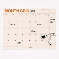 PLANNER MENSUAL IMANTADO 25X35 MINIMAL