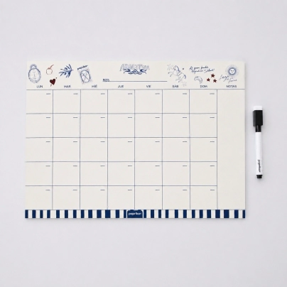 PLANNER MENSUAL IMANTADO 25X35 PATRIO