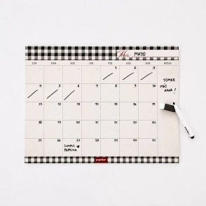 PLANNER MENSUAL IMANTADO 25X35 SCRAP