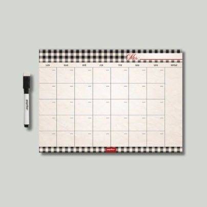 PLANNER MENSUAL IMANTADO 25X35 SCRAP