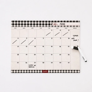 PLANNER MENSUAL IMANTADO 25X35 SCRAP
