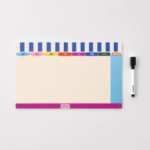 PLANNER SEMANAL IMANTADO 18X28 DOPAMINE