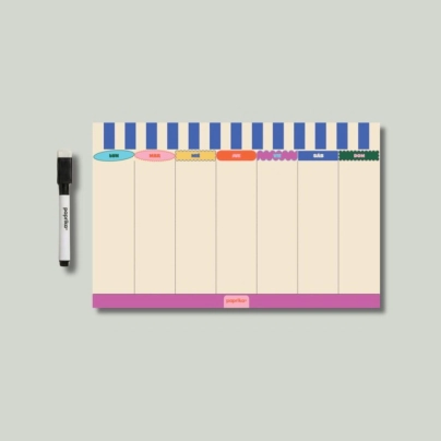 PLANNER SEMANAL IMANTADO 18X28 DOPAMINE