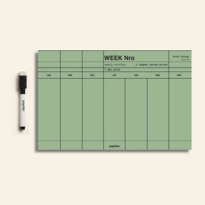 PLANNER SEMANAL IMANTADO 18X28 MINIMAL