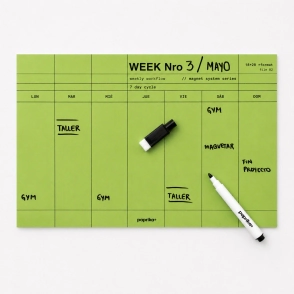 PLANNER SEMANAL IMANTADO 18X28 MINIMAL