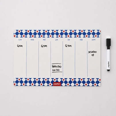 PLANNER SEMANAL IMANTADO 18X28 PATRIO