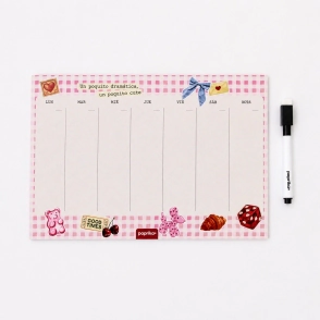 PLANNER SEMANAL IMANTADO 18X28 SCRAP