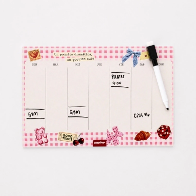 PLANNER SEMANAL IMANTADO 18X28 SCRAP