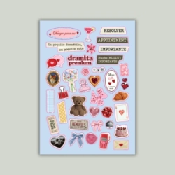 STICKERS A5 SCRAPBOOKING