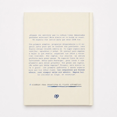 JOURNAL DE MINDFULNES 14X19 QUERIDO DIARIO CREMA