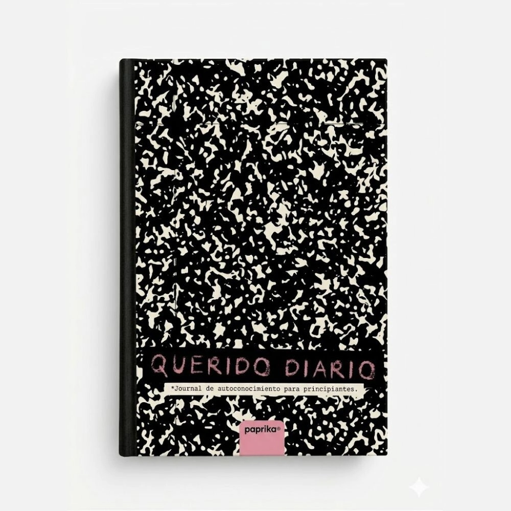 JOURNAL DE MINDFULNES 14X19 QUERIDO DIARIO NEGRO