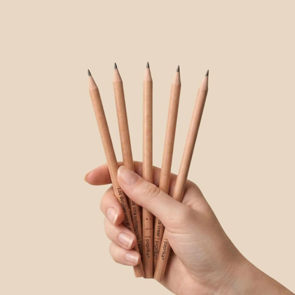 PACK X 5 LAPICES DE GRAFITO HB