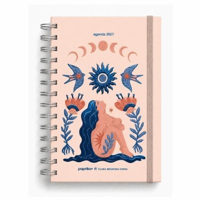 AGENDA 2027 - MINDFUL TALLE L 15X21 DXD - EQUILIBRIO NUDE