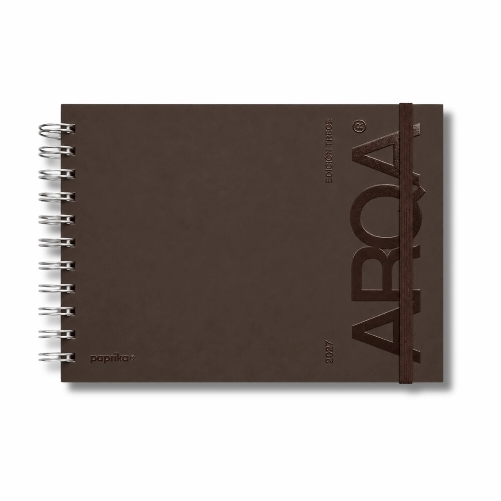AGENDA 2027 - ARQA TALLE M 21X15 SAV - CACAO