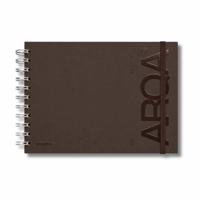 AGENDA 2027 - ARQA TALLE M 21X15 SAV - CACAO