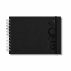 AGENDA 2027 - ARQA TALLE M 21X15 SAV - TOTAL BLACK