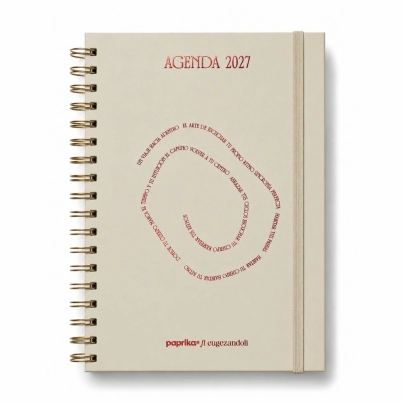 AGENDA 2027 - CICLICA TALLE M 15X21 SAV - CARAMEL LATTE