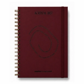 AGENDA 2027 - CICLICA TALLE M 15X21 SAV - CHERRY RED