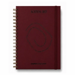 AGENDA 2027 - CICLICA TALLE M 15X21 SAV - CHERRY RED