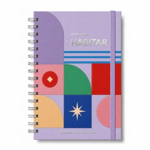 AGENDA 2027 - MANIFESTAR TALLE M 15X21 SAV - HABITAR LAVANDA