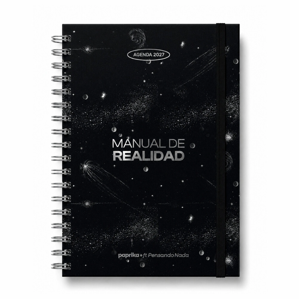 AGENDA 2027 - MANIFESTAR TALLE M 15X21 SAV - UNIVERSO