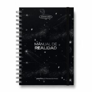 AGENDA 2027 - MANIFESTAR TALLE M 15X21 SAV - UNIVERSO
