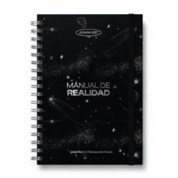 AGENDA 2027 - MANIFESTAR TALLE M 15X21 SAV - UNIVERSO