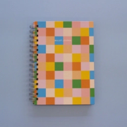 BULLET JOURNAL COLOR A5 TAPA DURA PUNTEADO RUBIK
