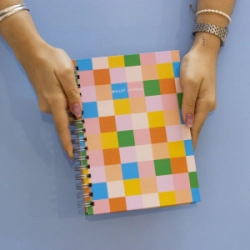 BULLET JOURNAL COLOR A5 TAPA DURA PUNTEADO RUBIK